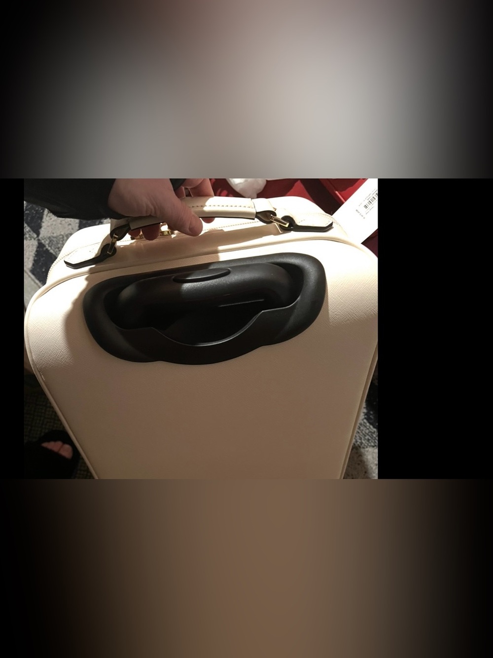 MICHEAL KORS BRAND NEW CREAM TROLLY TRAVEL BAG W/TAG - Picture 5 of 12